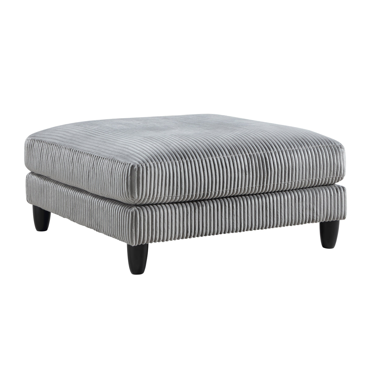 Robstown Gray Ottoman by Homelegance at Eve Furniture