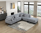 Robstown Gray Ottoman by Homelegance at Eve Furniture
