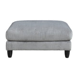 Robstown Gray Ottoman by Homelegance at Eve Furniture