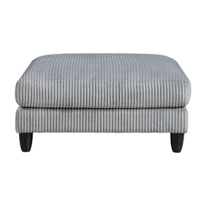 Robstown Gray Ottoman by Homelegance at Eve Furniture