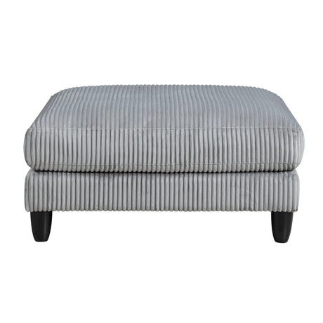 Robstown Gray Ottoman by Homelegance at Eve Furniture