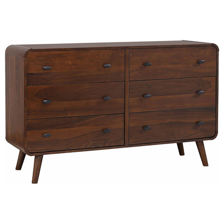 Robyn Dark Walnut 4-Piece Full Bedroom Set by Coaster at Eve Furniture