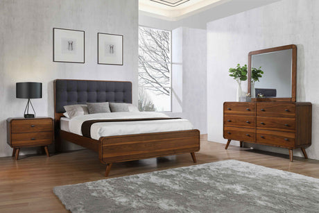 Robyn Dark Walnut 4-Piece Full Bedroom Set by Coaster at Eve Furniture
