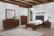 Robyn Dark Walnut 5-Piece Twin Bedroom Set by Coaster at Eve Furniture