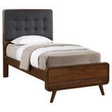Robyn Dark Walnut Wood Twin Platform Bed by Coaster at Eve Furniture