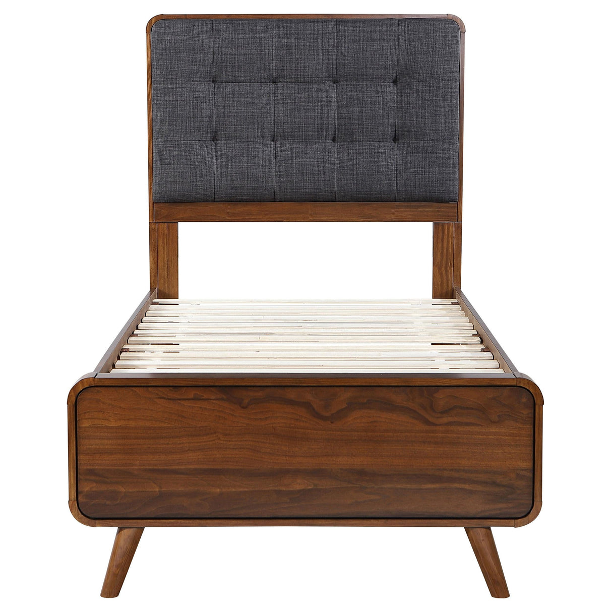 Robyn Dark Walnut Wood Twin Platform Bed by Coaster at Eve Furniture