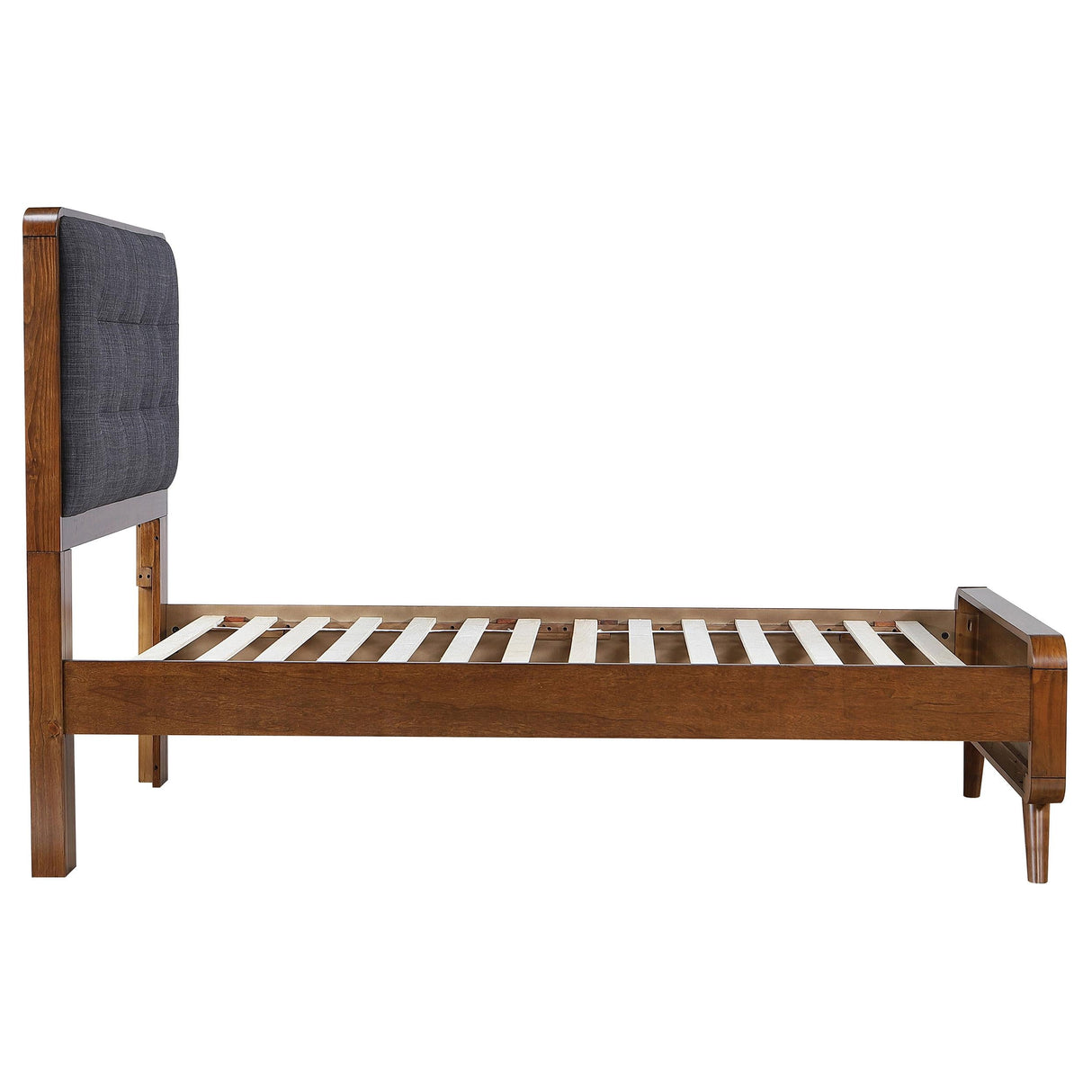 Robyn Dark Walnut Wood Twin Platform Bed by Coaster at Eve Furniture