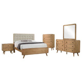 Robyn Light Ash 5-piece Queen Bedroom Set by Coaster at Eve Furniture