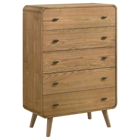 Robyn Light Ash 5-piece Queen Bedroom Set by Coaster at Eve Furniture