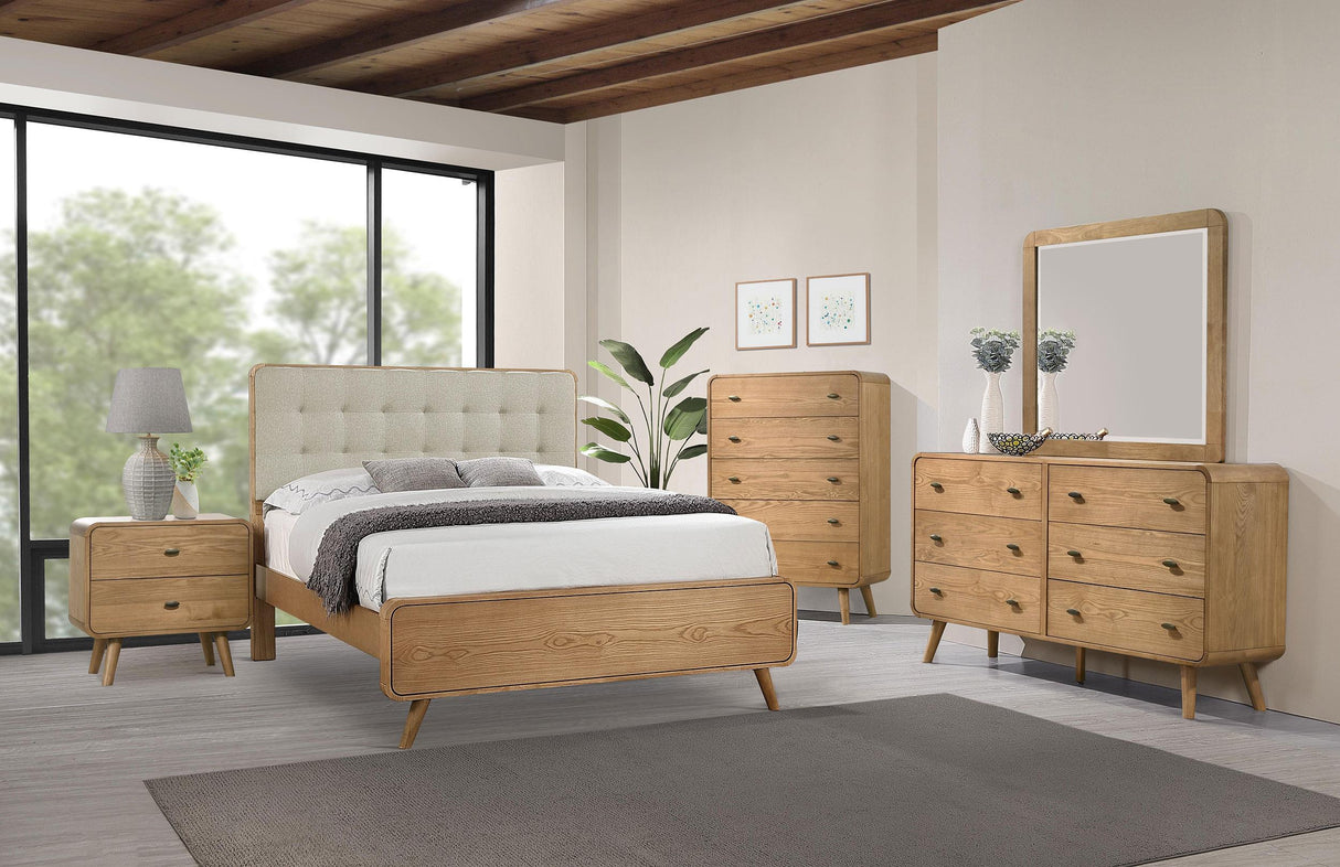 Robyn Light Ash 6-Drawer Dresser by Coaster at Eve Furniture