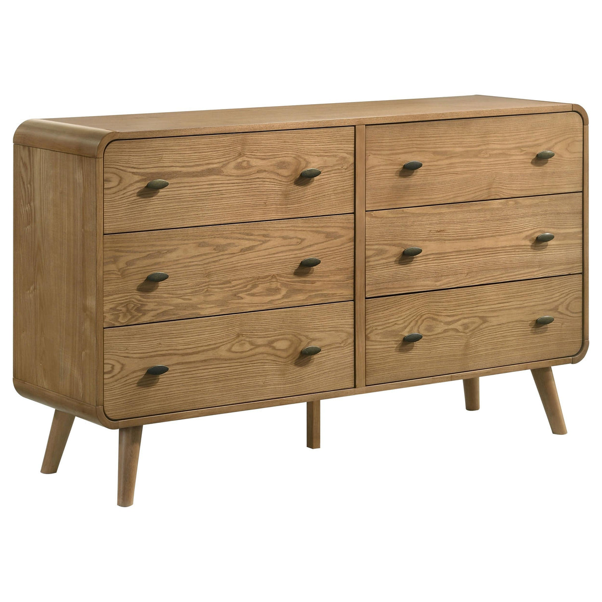 Robyn Light Ash 6-Drawer Dresser by Coaster at Eve Furniture