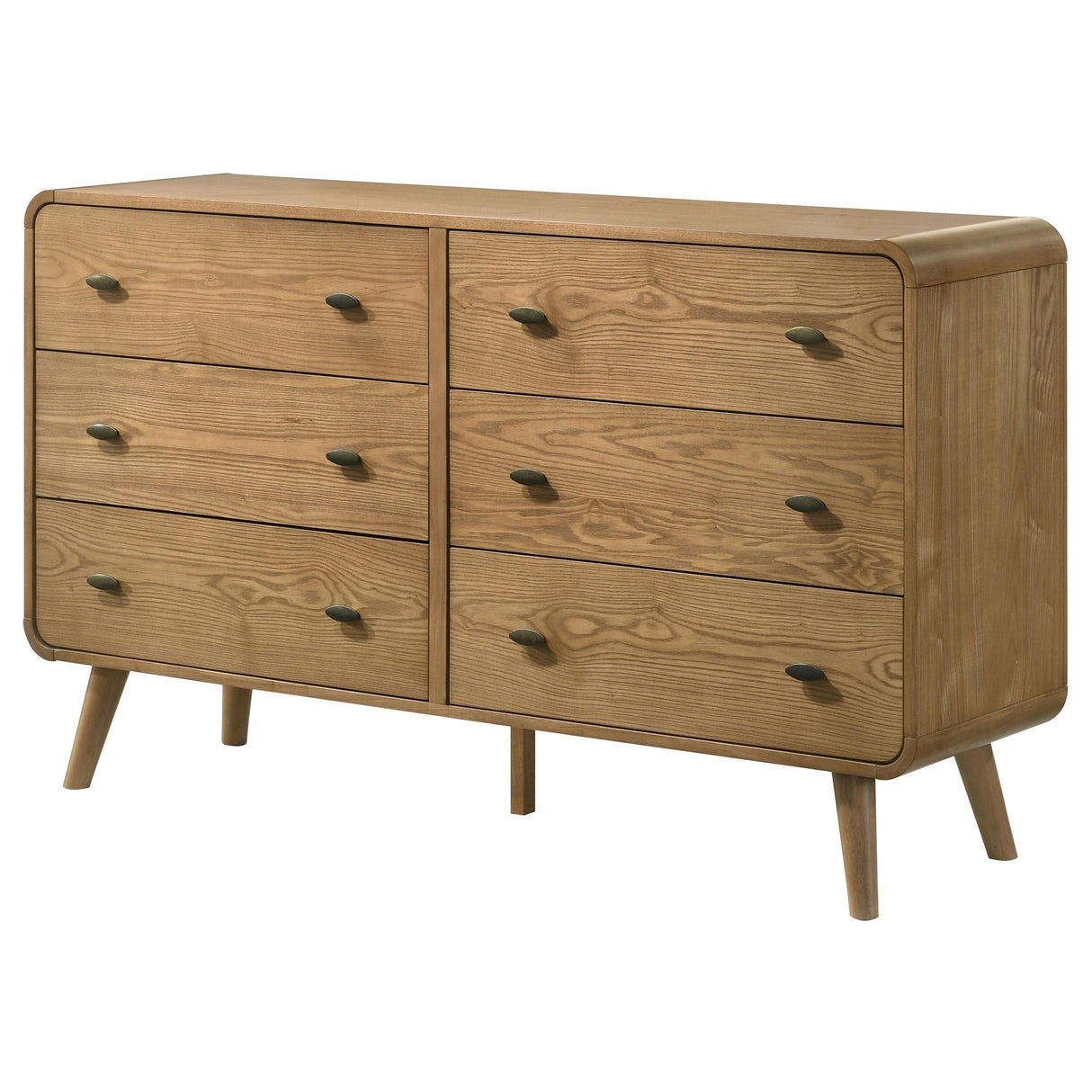 Robyn Light Ash 6-Drawer Dresser by Coaster at Eve Furniture