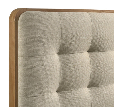 Robyn Light Ash Wood Twin Platform Bed by Coaster at Eve Furniture