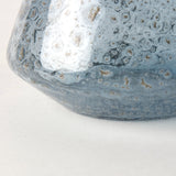 Robyn Short Blue Glass Vase by Mercana at Eve Furniture