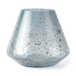 Robyn Short Blue Glass Vase by Mercana at Eve Furniture