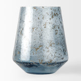 Robyn Tall Blue Glass Vase by Mercana at Eve Furniture