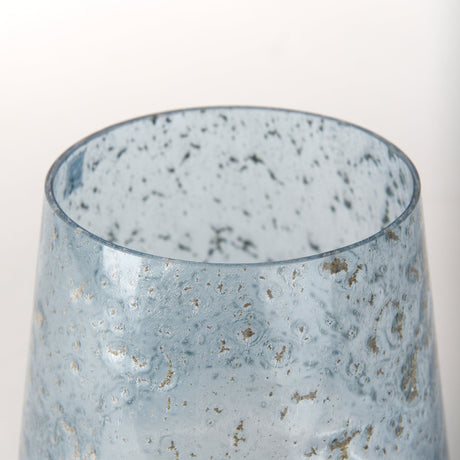Robyn Tall Blue Glass Vase by Mercana at Eve Furniture