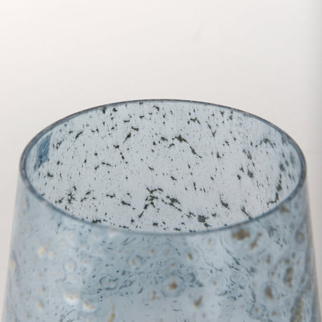 Robyn Tall Blue Glass Vase by Mercana at Eve Furniture