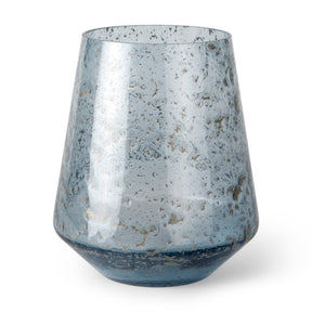 Robyn Tall Blue Glass Vase by Mercana at Eve Furniture