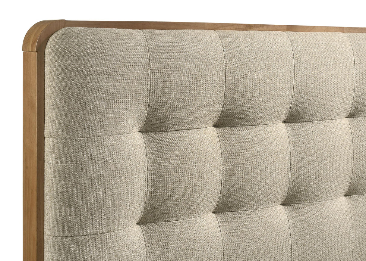 Robyn Wood California King Platform Bed Light Ash by Coaster at Eve Furniture