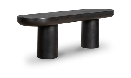 Rocca Bench Black by Moe's Home at Eve Furniture