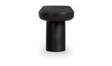Rocca Bench Black by Moe's Home at Eve Furniture
