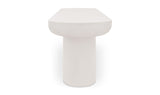 Rocca Bench Cream by Moe's Home at Eve Furniture