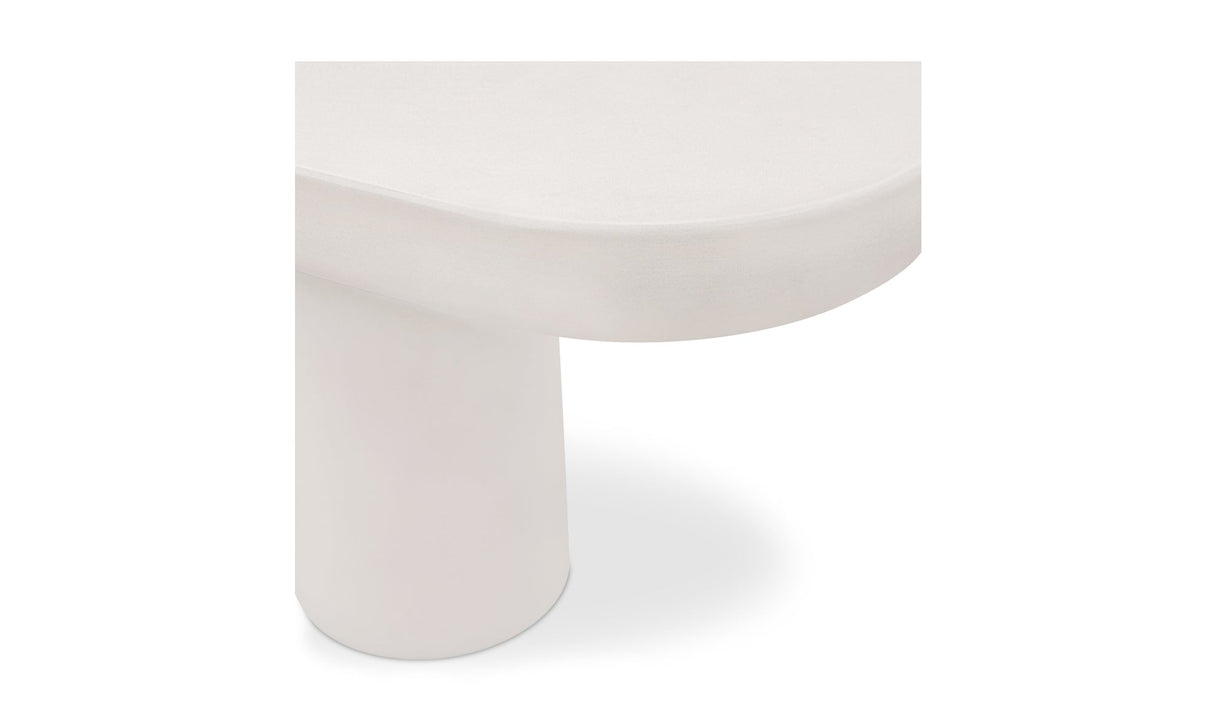 Rocca Bench Cream by Moe's Home at Eve Furniture