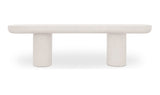 Rocca Bench Cream by Moe's Home at Eve Furniture
