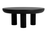 Rocca Black Coffee Table by Moe's Home at Eve Furniture