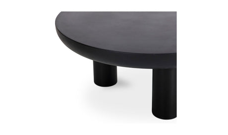 Rocca Coffee Table Black by Moe's Home at Eve Furniture