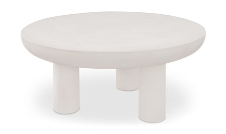 Rocca Coffee Table Cream by Moe's Home at Eve Furniture