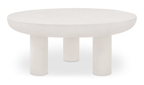 Rocca Coffee Table Cream by Moe's Home at Eve Furniture