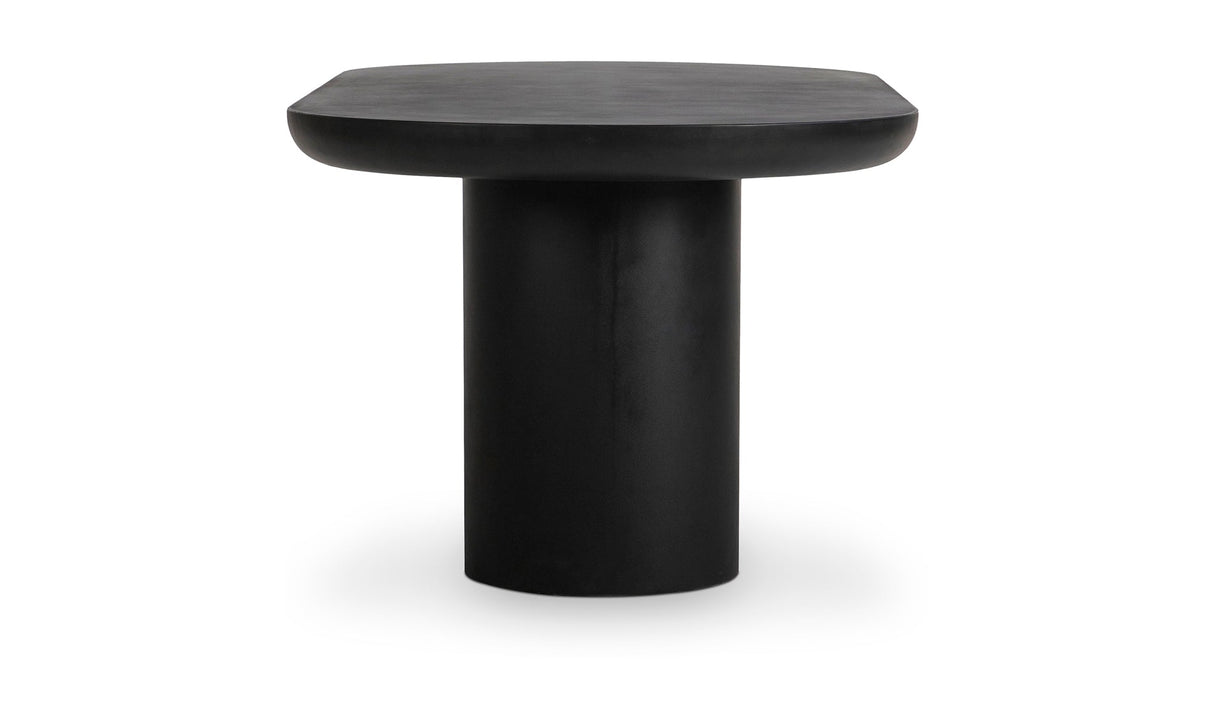 Rocca Dining Table Black by Moe's Home at Eve Furniture
