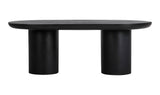 Rocca Dining Table Black by Moe's Home at Eve Furniture