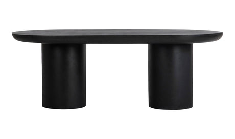 Rocca Dining Table Black by Moe's Home at Eve Furniture
