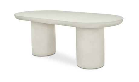 Rocca Dining Table Cream by Moe's Home at Eve Furniture