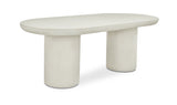 Rocca Dining Table Cream by Moe's Home at Eve Furniture