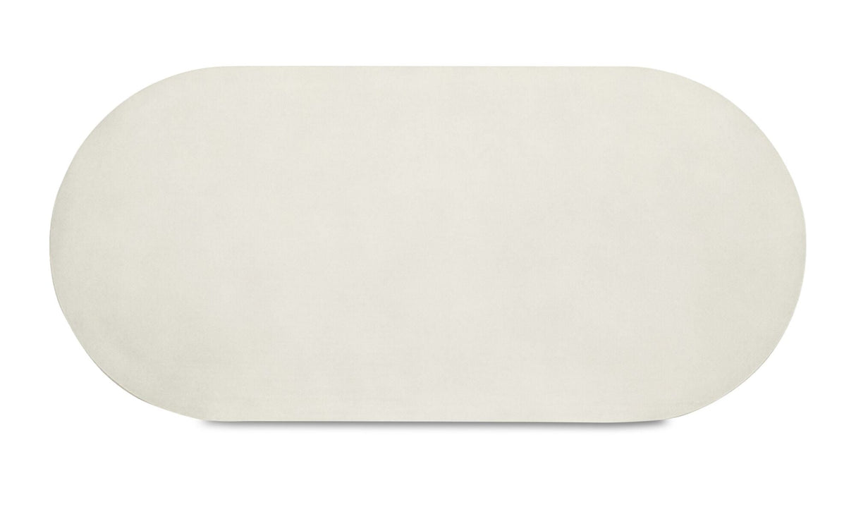 Rocca Dining Table Cream by Moe's Home at Eve Furniture
