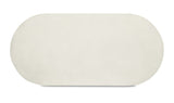 Rocca Dining Table Cream by Moe's Home at Eve Furniture