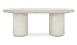 Rocca Dining Table Cream by Moe's Home at Eve Furniture