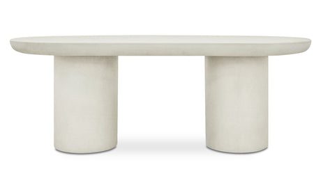 Rocca Dining Table Cream by Moe's Home at Eve Furniture