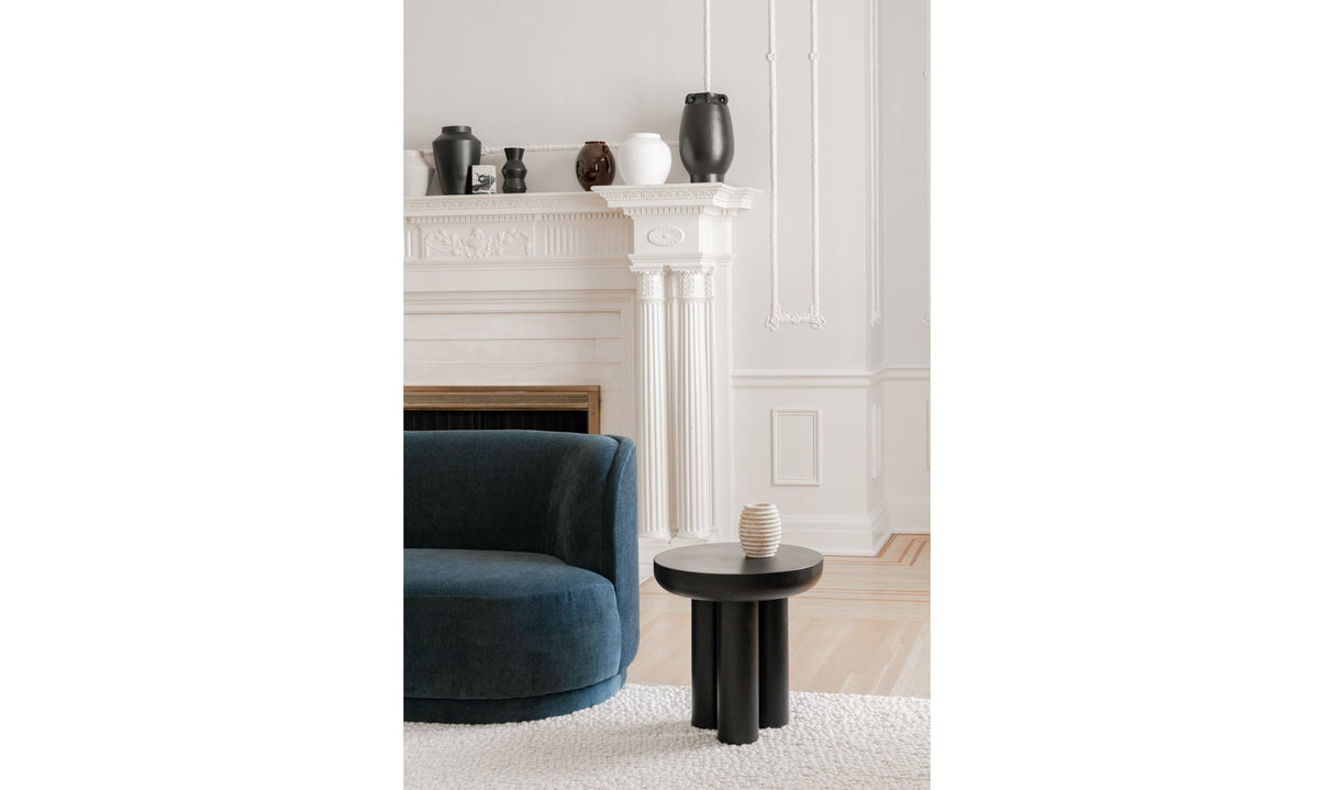 Rocca Side Table Black by Moe's Home at Eve Furniture