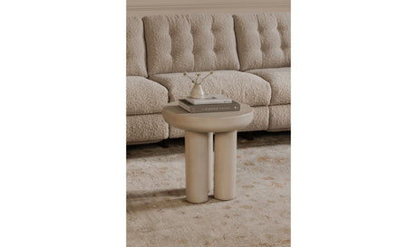 Rocca Side Table Cream by Moe's Home at Eve Furniture