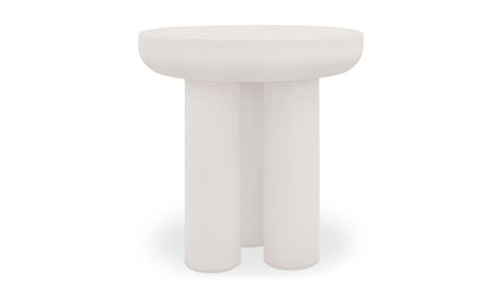 Rocca Side Table Cream by Moe's Home at Eve Furniture