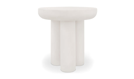 Rocca Side Table Cream by Moe's Home at Eve Furniture