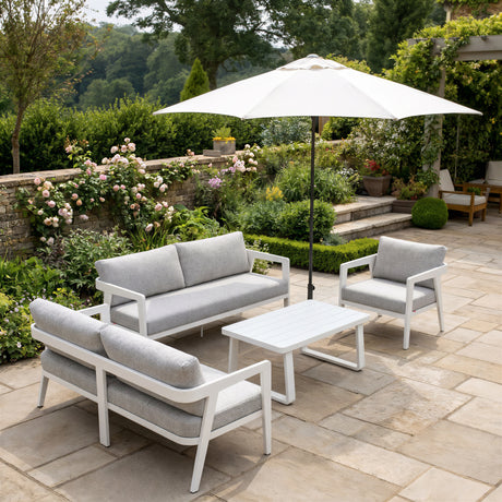 Roccia Gray Outdoor Armchair by Zuomod at Eve Furniture