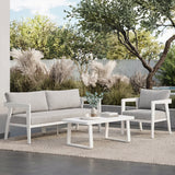 Roccia Gray Outdoor Armchair by Zuomod at Eve Furniture