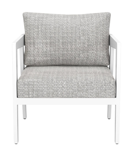 Roccia Gray Outdoor Armchair by Zuomod at Eve Furniture