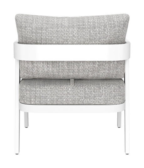 Roccia Gray Outdoor Armchair by Zuomod at Eve Furniture
